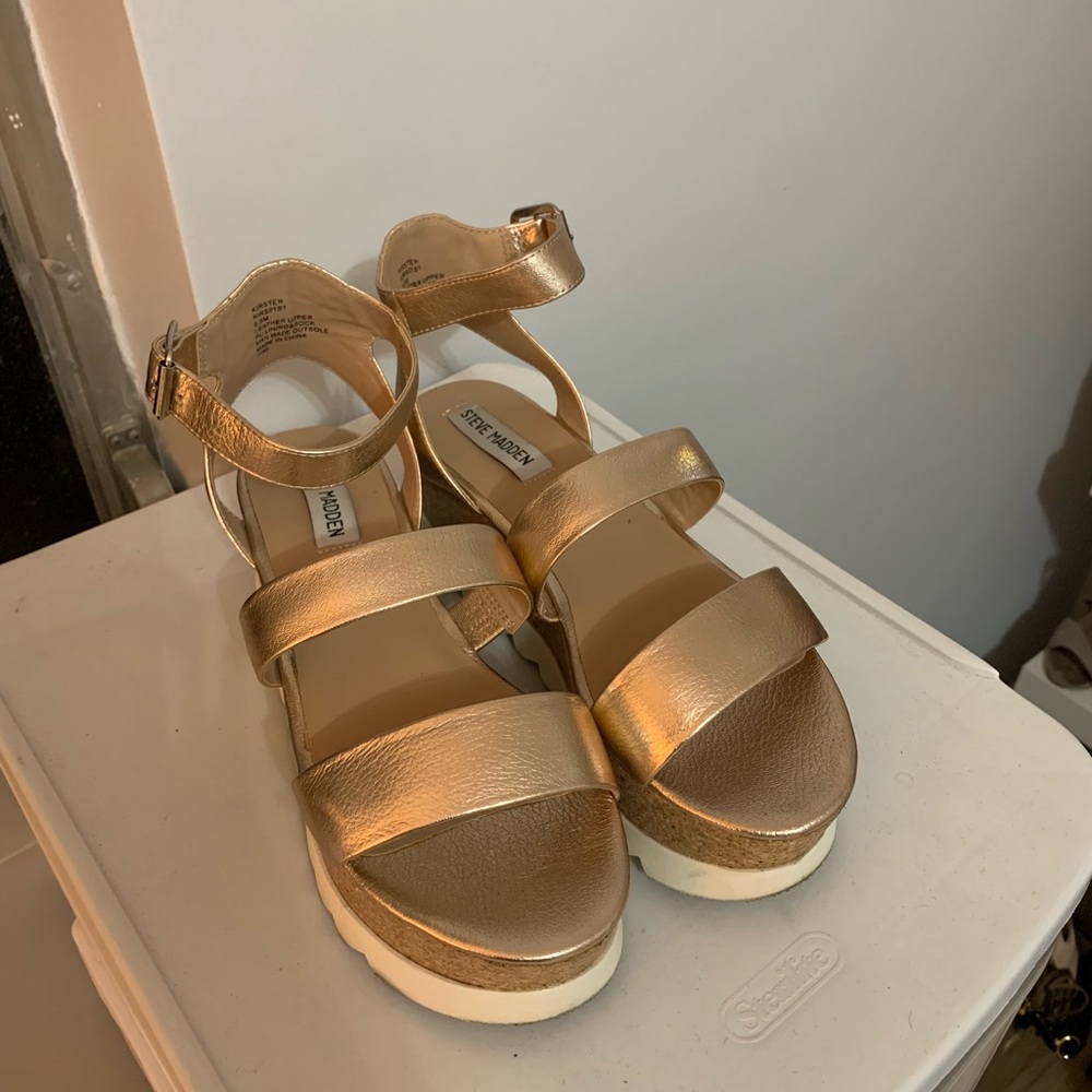 Steve Madden Kirsten rose gold sandal